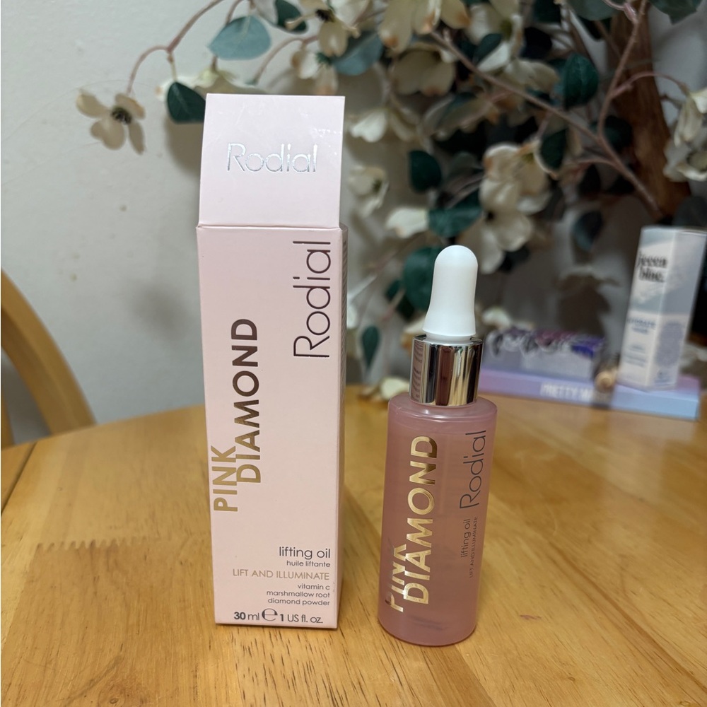 Rodial PINK DIAMOND Lifting Oil Lift and Illuminate 1oz/30ml ~BNIB Authentic NEW